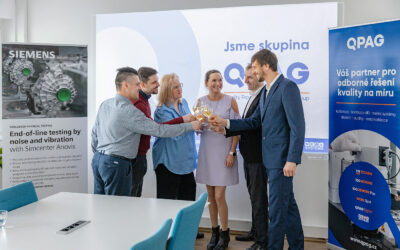 Uzavření spolupráce mezi Siemens Industry Software a&nbsp;QPAG skupinou.
