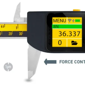 Inteligentní posuvné měřítko s volitelnou přítlačnou silou 1-20N, Microtech