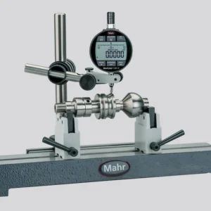 Zařízení na kontrolu obvodového házení s prismatickými koníky MarStand 818 P, Mahr