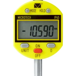 Digitální číselníkový úchylkoměr, IP65, Microtech